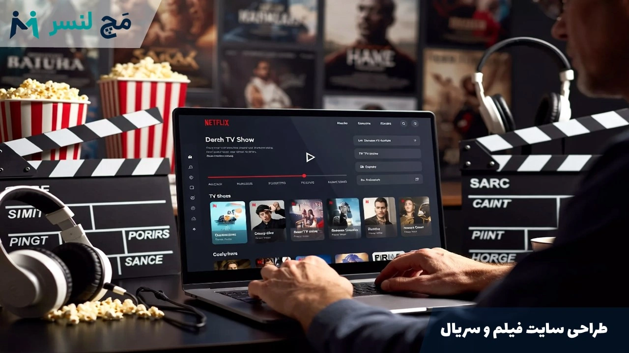 سفارش طراحی سایت فیلم و سریال