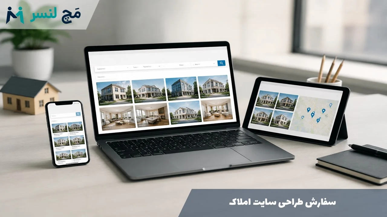 سفارش طراحی سایت املاک