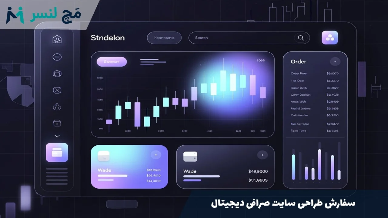 سفارش طراحی سایت صرافی دیجیتال