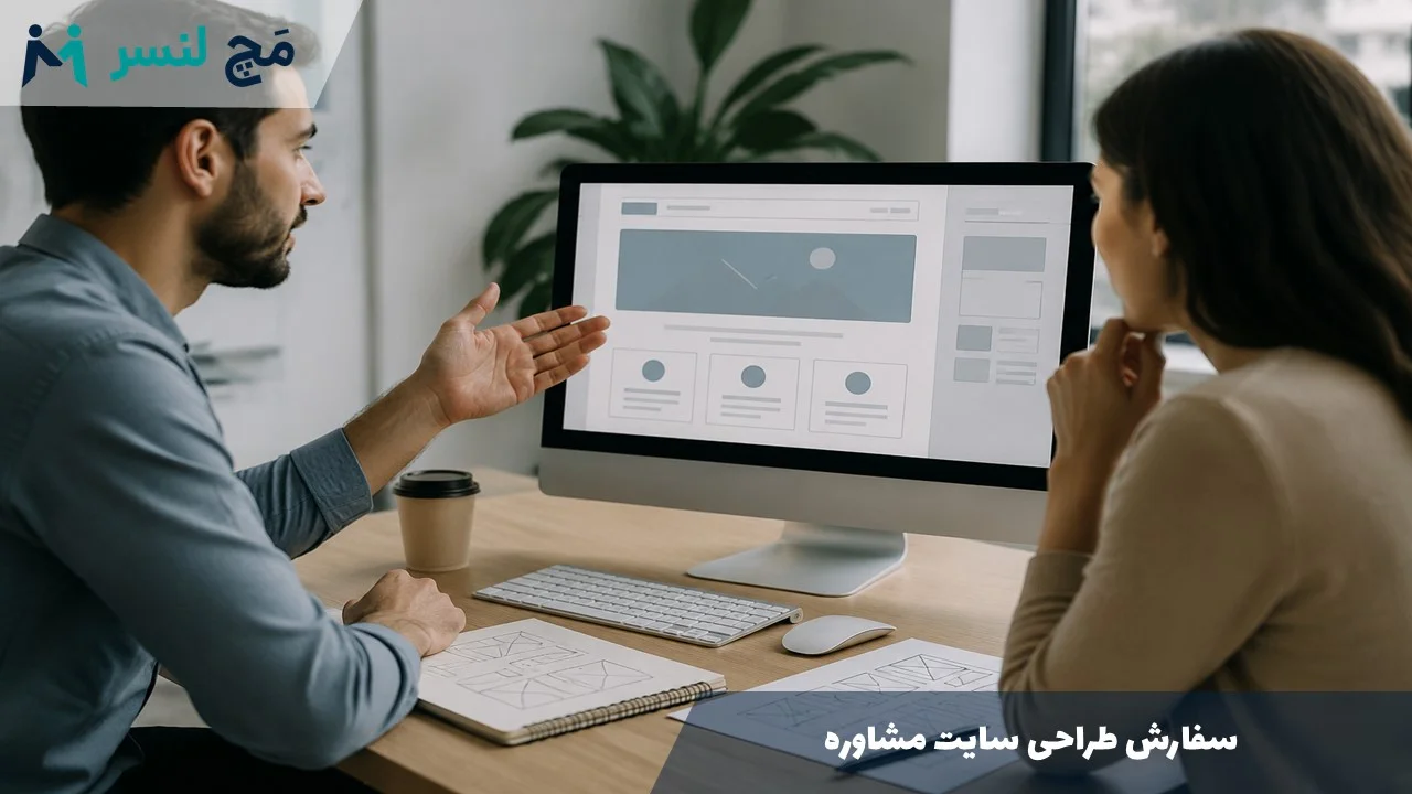 سفارش طراحی سایت مشاور